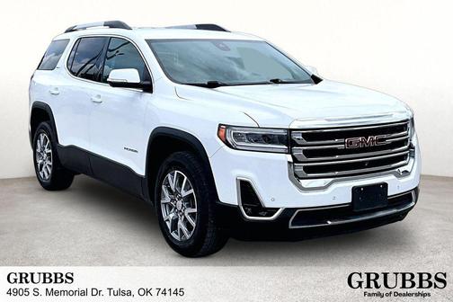 Summit White 2022 GMC Acadia FWD SLT