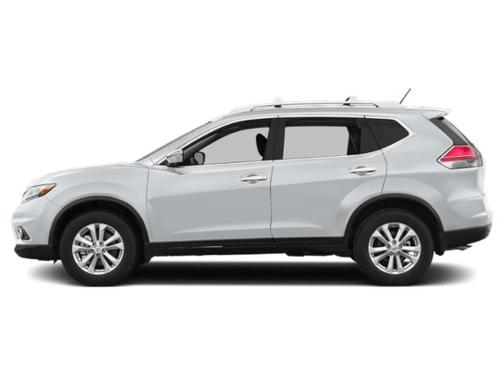 Glacier White 2015 Nissan Rogue SV