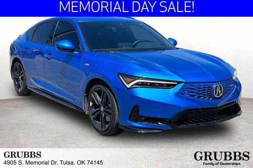 Double Apex Blue Pearl 2026 Acura Integra FWD A-Spec with Technology