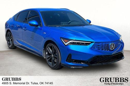Double Apex Blue Pearl 2026 Acura Integra FWD A-Spec with Technology