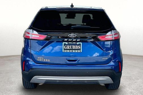 Blue Metallic 2021 Ford Edge SEL
