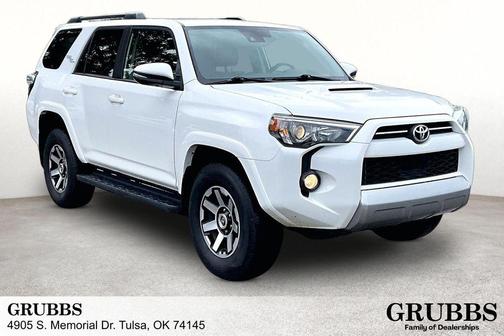 Super White 2020 Toyota 4Runner TRD Off Road Premium