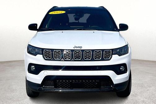 Bright White Clearcoat 2025 Jeep Compass Limited