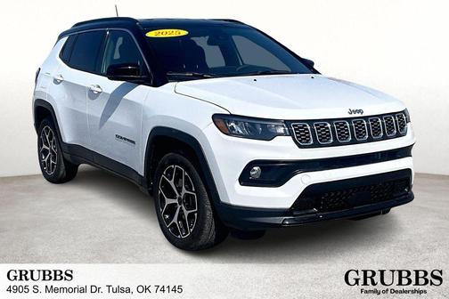 Bright White Clearcoat 2025 Jeep Compass Limited
