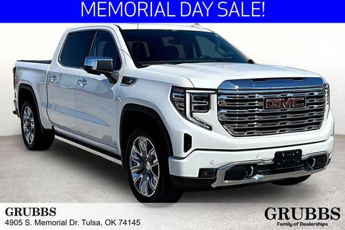 White Frost Tricoat 2024 GMC Sierra 1500 Denali