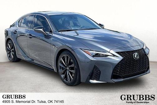 cloudburst gray 2025 Lexus IS 350 F SPORT Design