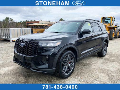 Agate Black Metallic 2026 Ford Explorer ST-Line