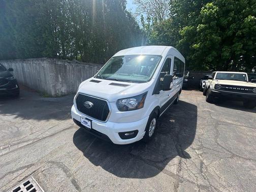 OXFORD WHITE 2023 Ford Transit-350 XLT