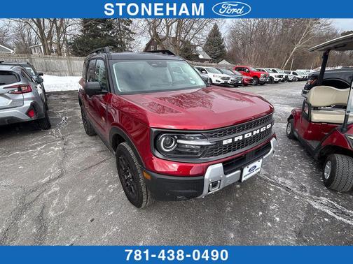 RUBY RED METALLIC TC 2025 Ford Bronco Sport Badlands