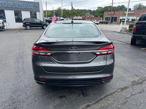 Magnetic Metallic 2018 Ford Fusion Titanium