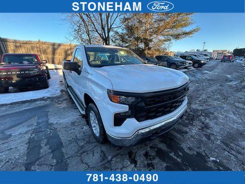 Summit White 2024 Chevrolet Silverado 1500 WT Truck