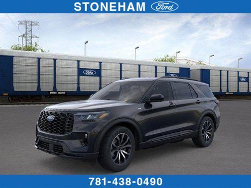 Agate Black Metallic 2026 Ford Explorer ST-Line