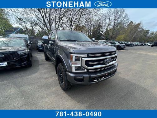 CARBONIZED GRAY 2022 Ford F-350 Platinum