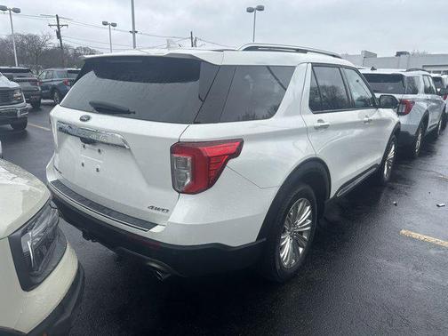 STAR WHITE MET TRI-COAT 2022 Ford Explorer Limited