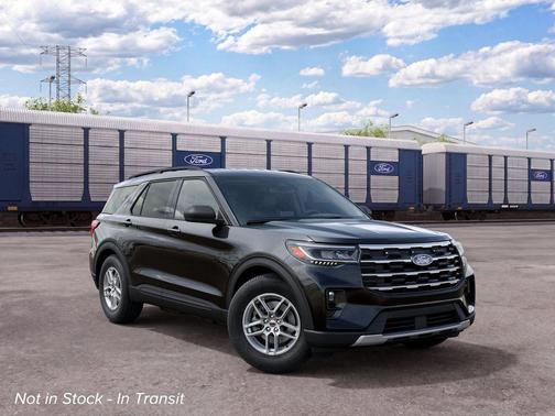Agate Black Metallic 2027 Ford Explorer Active