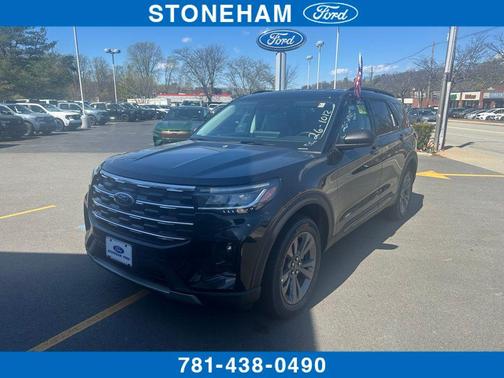 Agate Black Metallic 2026 Ford Explorer Active