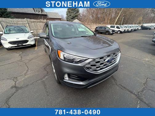 CARBONIZED GRAY 2024 Ford Edge Titanium