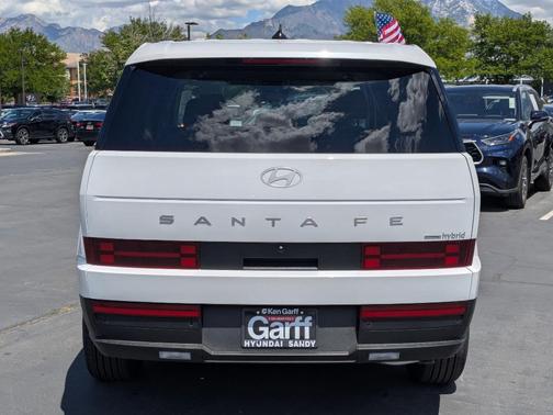 White 2026 Hyundai SANTA FE HEV SE