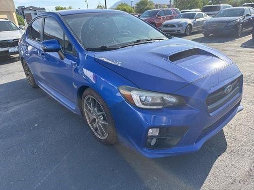 Blue 2017 Subaru WRX STI Limited w/ Lip