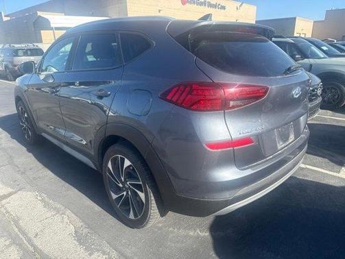 Coliseum Gray 2019 Hyundai TUCSON Sport