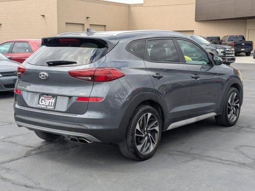 Coliseum Gray 2019 Hyundai TUCSON Sport
