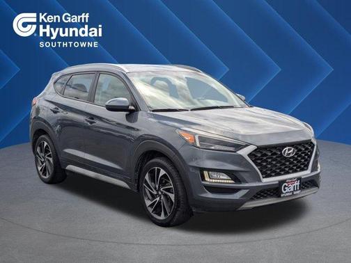 Coliseum Gray 2019 Hyundai TUCSON Sport