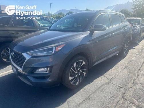 Coliseum Gray 2019 Hyundai TUCSON Sport