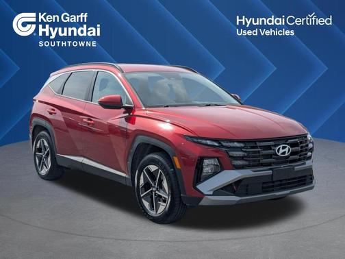Red 2025 Hyundai TUCSON SEL