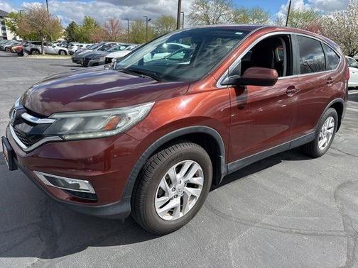 Orange 2016 Honda CR-V EX