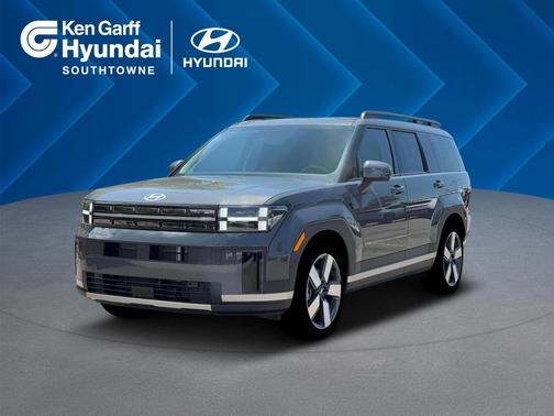 Gray 2026 Hyundai SANTA FE HEV Limited