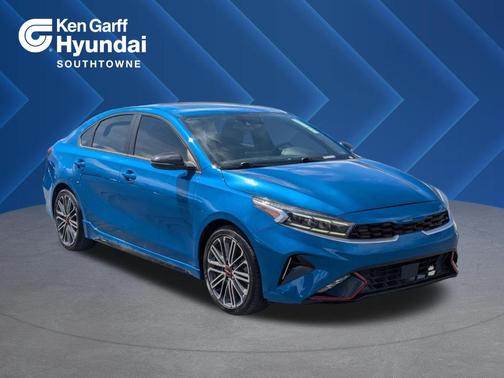 Blue 2023 Kia Forte GT