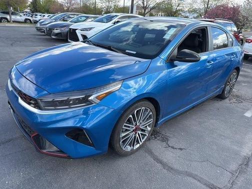 Blue 2023 Kia Forte GT
