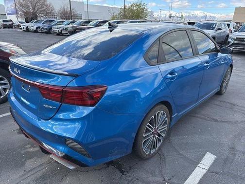 Blue 2023 Kia Forte GT