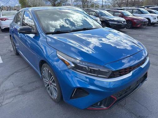 Blue 2023 Kia Forte GT