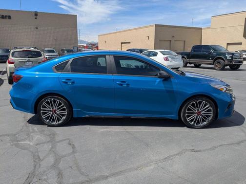 Blue 2023 Kia Forte GT