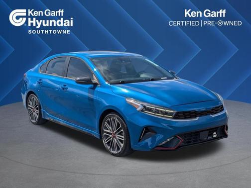 Blue 2023 Kia Forte GT