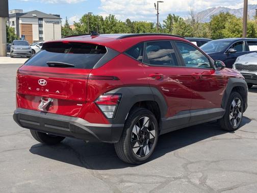 Red 2025 Hyundai KONA SEL
