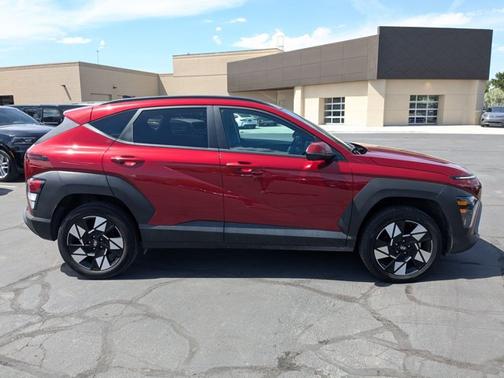 Red 2025 Hyundai KONA SEL
