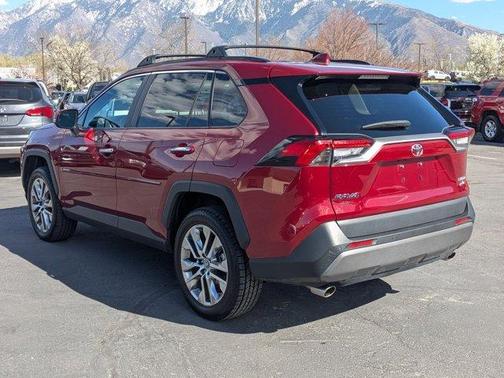 Red 2019 Toyota RAV4 Limited