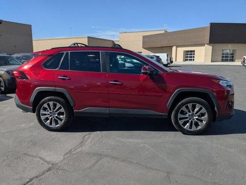 Red 2019 Toyota RAV4 Limited