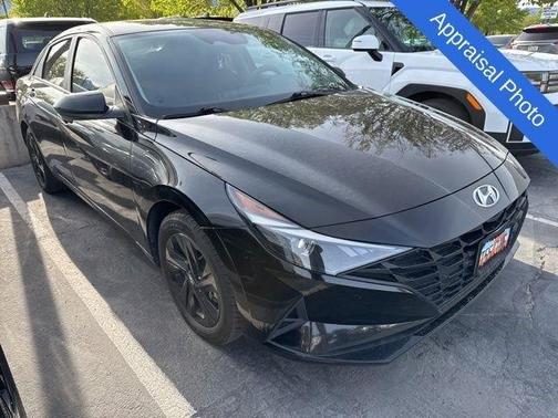 Phantom Black 2022 Hyundai ELANTRA HEV Blue