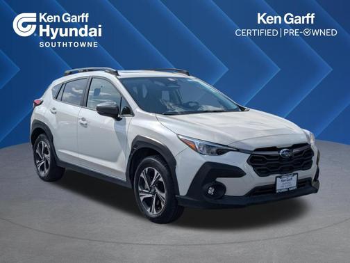 Crystal White Pearl 2025 Subaru Crosstrek Premium