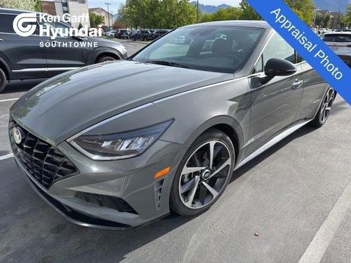Hampton Gray 2022 Hyundai SONATA SEL Plus