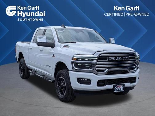 Bright White Clearcoat 2025 RAM 2500 Laramie