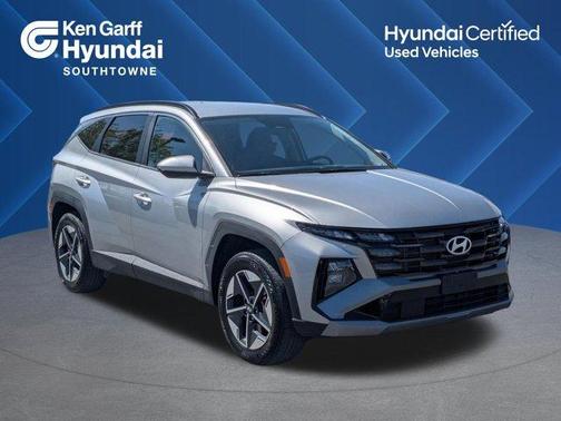 Shimmering Silver 2025 Hyundai TUCSON SEL