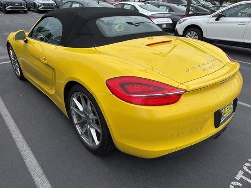 Yellow 2013 Porsche Boxster S