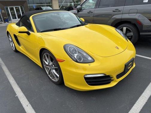 Yellow 2013 Porsche Boxster S