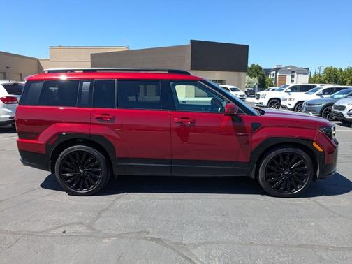 Red 2024 Hyundai SANTA FE Calligraphy