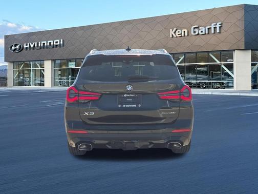 Black Sapphire Metallic 2023 BMW X3 xDrive30i