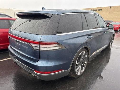 Blue 2020 Lincoln Aviator Reserve AWD